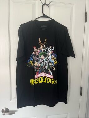 My Hero Academia Graphic Tee - Black